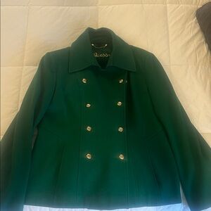 Guess Women's Emerald Double-Breasted Pea Coat